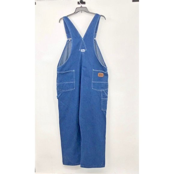 Vintage Big Smith Overalls Mens 50 x 27.5” Used Hemmed Good Quality - Picture 3 of 16